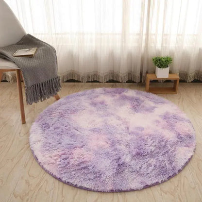 2025 New Warm Thick Round Rug Carpets