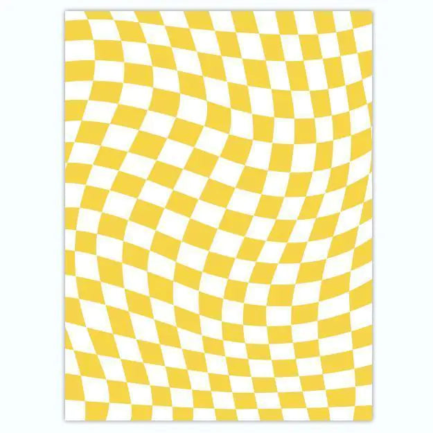 Wool Fleece Checkerboard Rugs