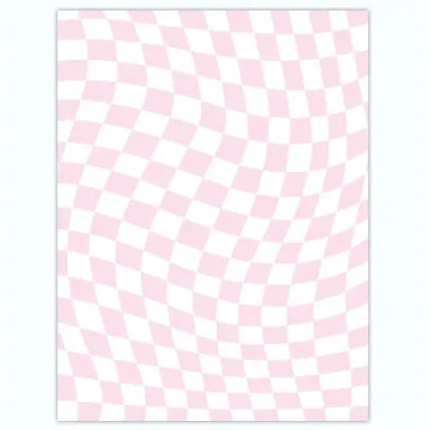 Wool Fleece Checkerboard Rugs