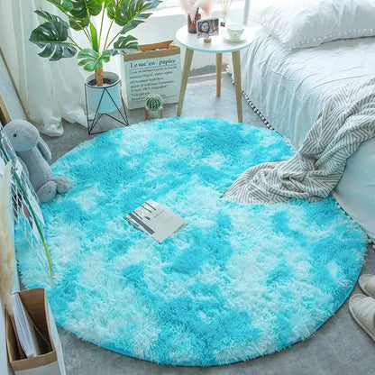 2025 New Warm Thick Round Rug Carpets