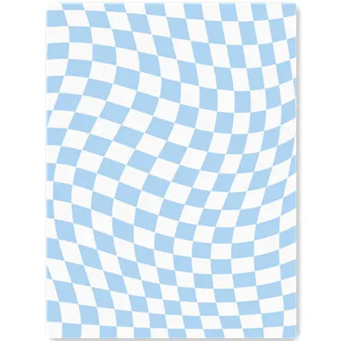 Wool Fleece Checkerboard Rugs