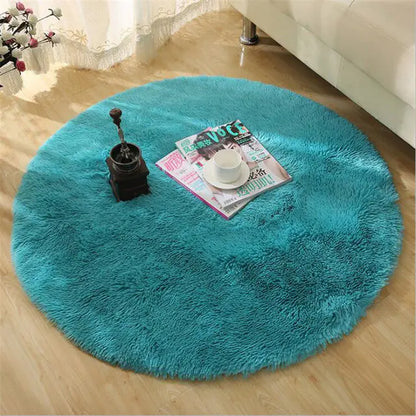 2025 New Warm Thick Round Rug Carpets