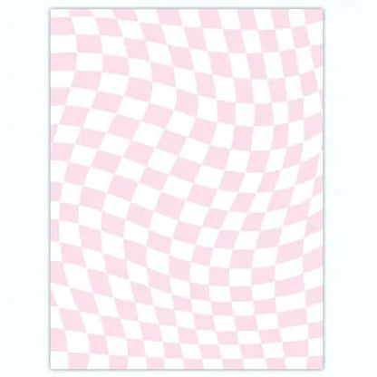 Wool Fleece Checkerboard Rugs