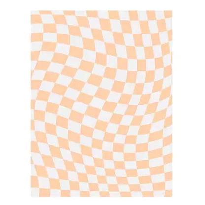 Wool Fleece Checkerboard Rugs