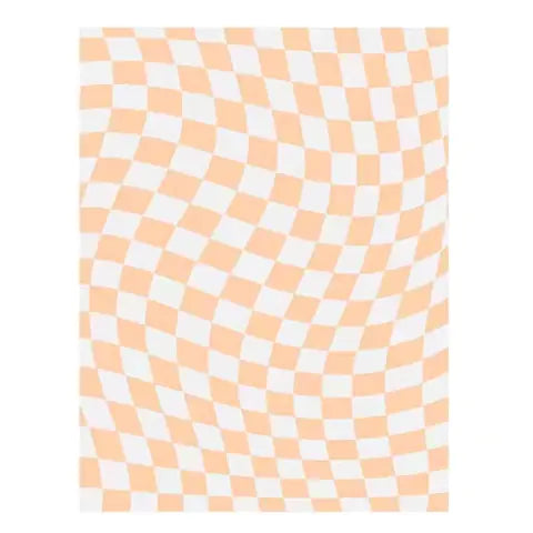 Wool Fleece Checkerboard Rugs